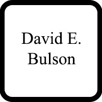David E. Bulson