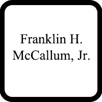 Franklin H. Mccallum