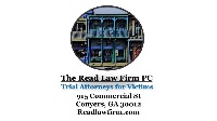 The Read Law Firm P.C.